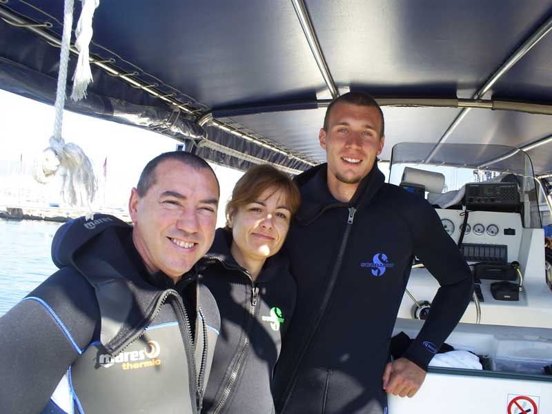 L'Antonio, l'Olga i en Esteva