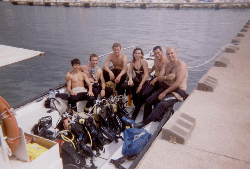 Roberto, Lupe, Sergi, Oscar, Tim i Paco