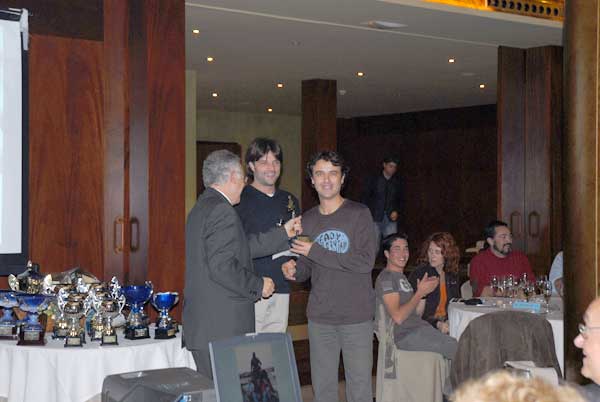 Entrega de trofeus del departament de pesca submarina